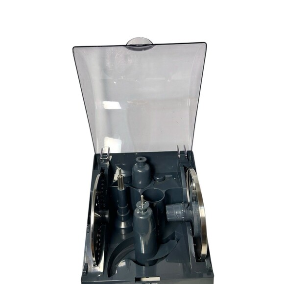 Cuisinart Food Processor FP-13SC Storage Case & Disc Blades Stem Attachments 5pc - Picture 5 of 16